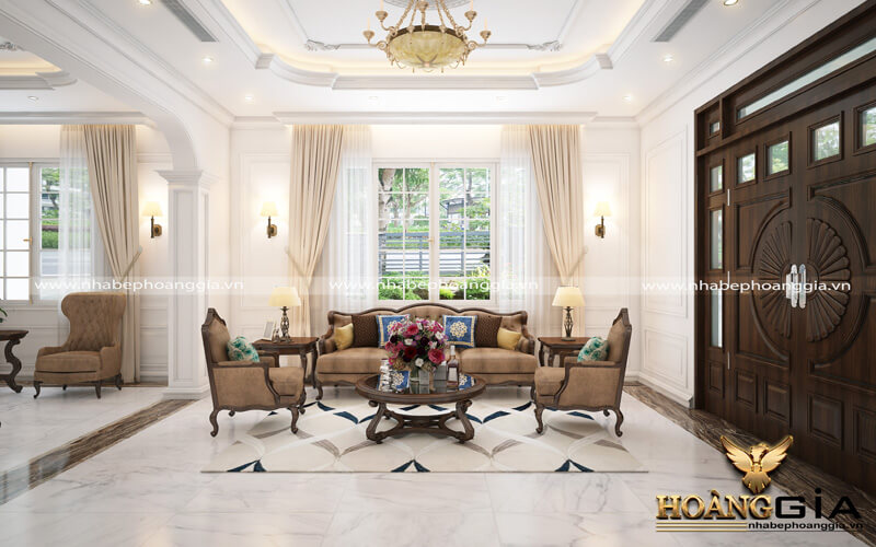 xu hướng nội thất tân cổ điển
