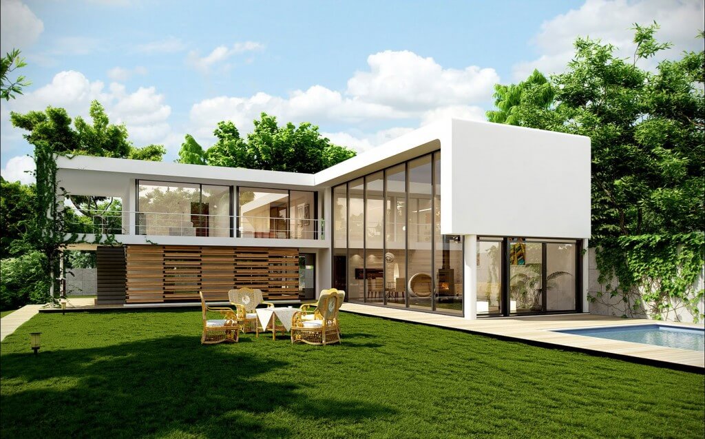 xây biệt thự nhà vườn