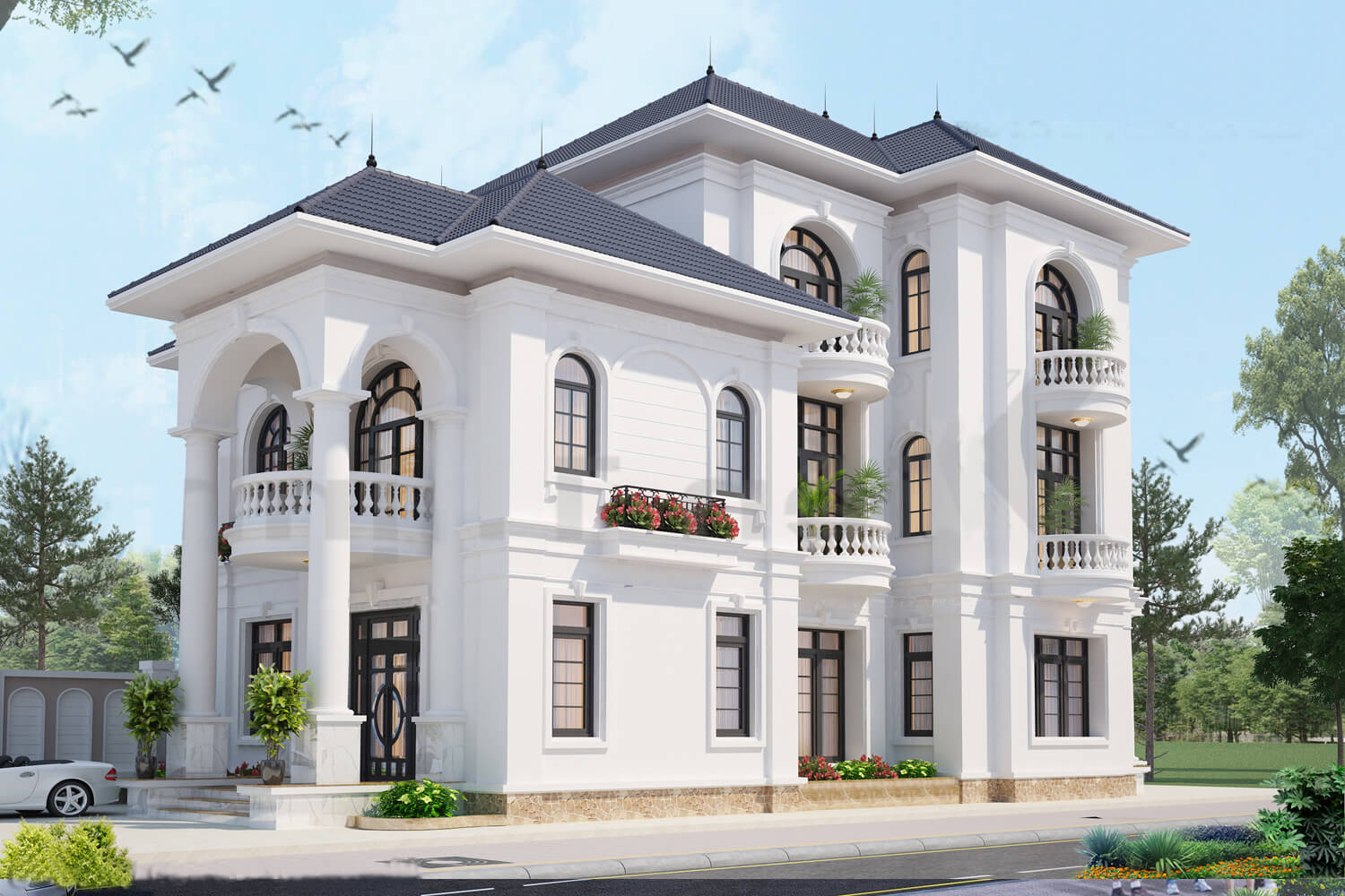 mẫu biệt thự đẹp nhất Việt Nam