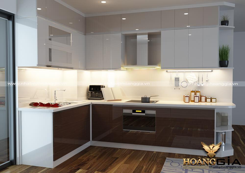 mẫu kính ốp bếp đẹp