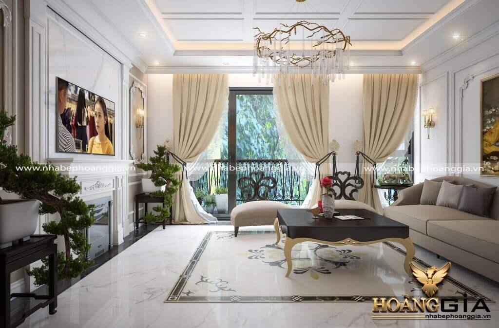 thiết kế nội thất phòng khách đẹp