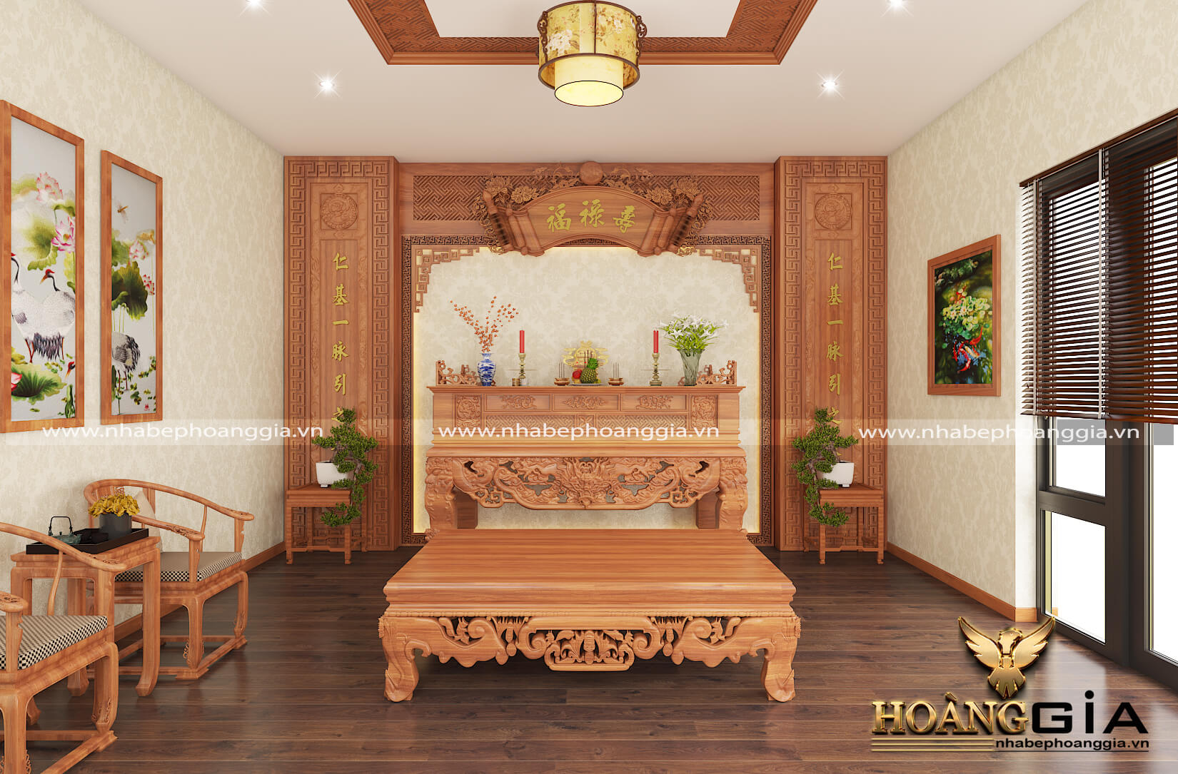 cách hóa giải hướng bàn thờ xấu