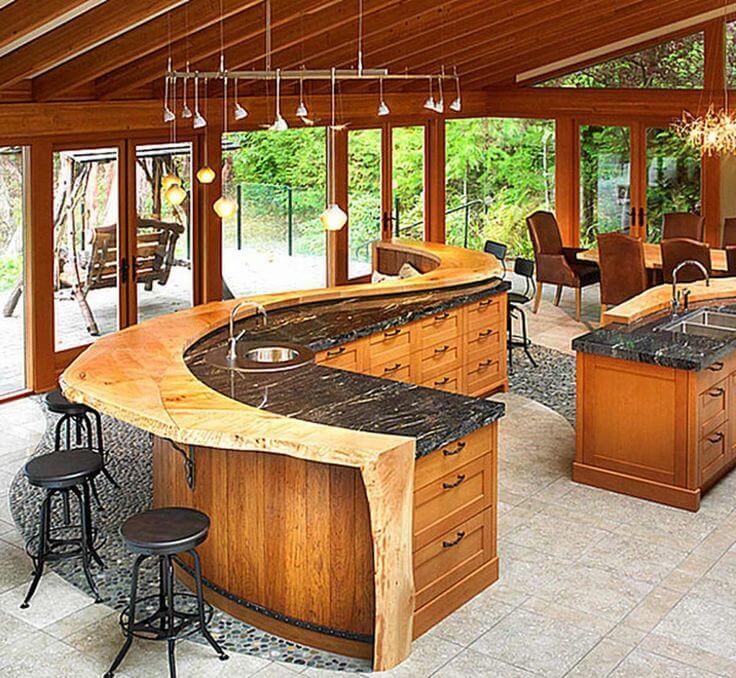 mẫu thiết kế quầy bar gia đình đẹp