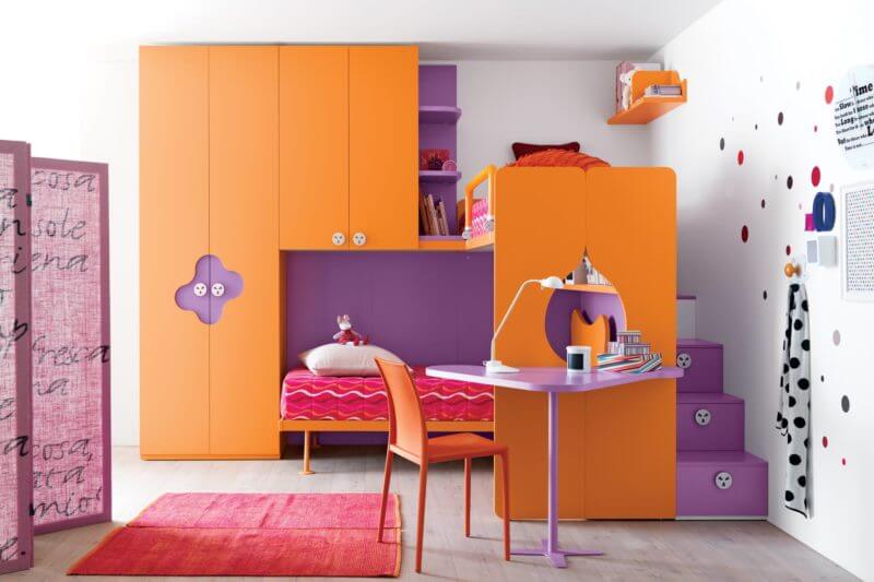 thiết kế giường tầng đa năng cho bé