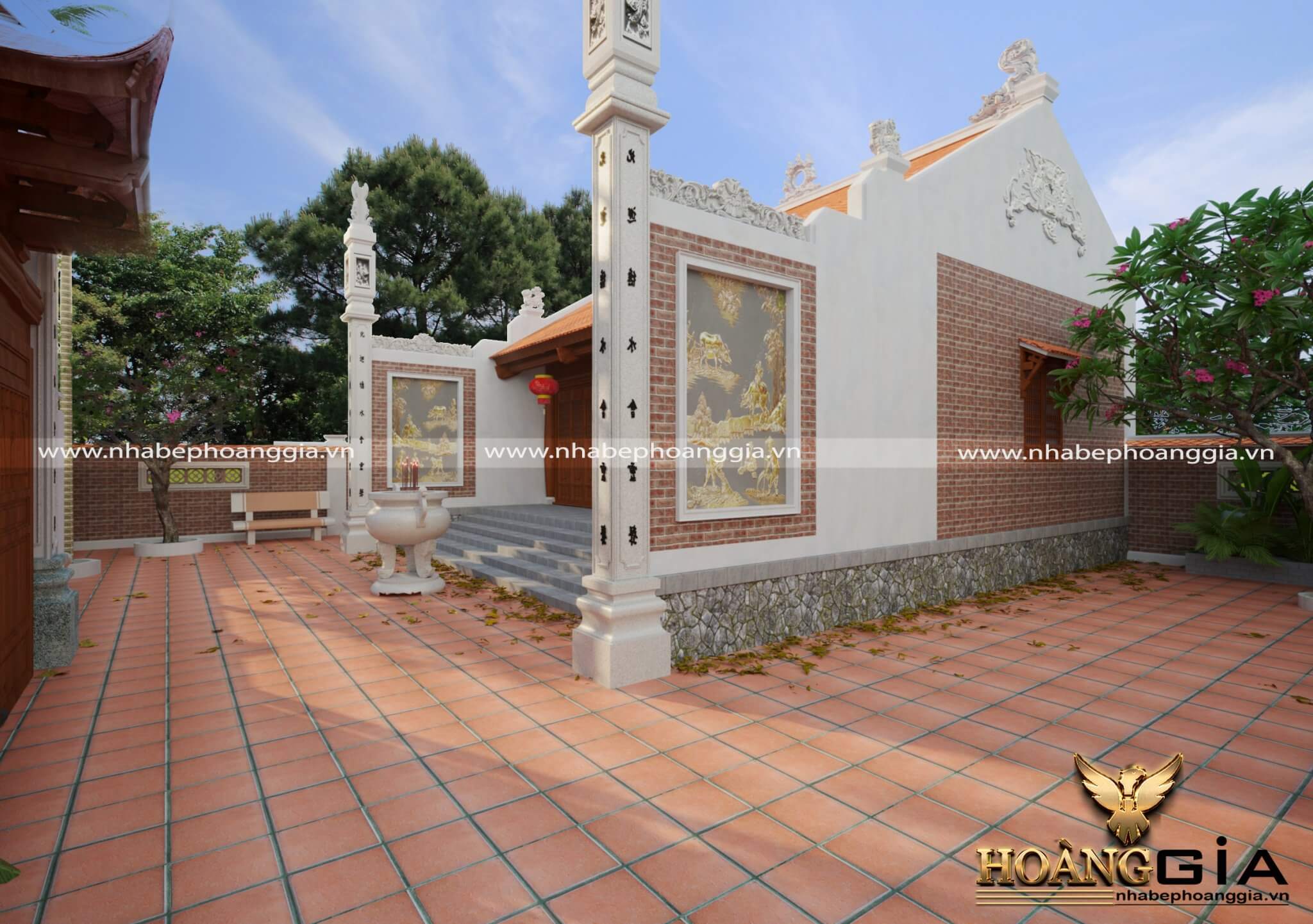 thiết kế nhà thờ họ hợp phong thủy