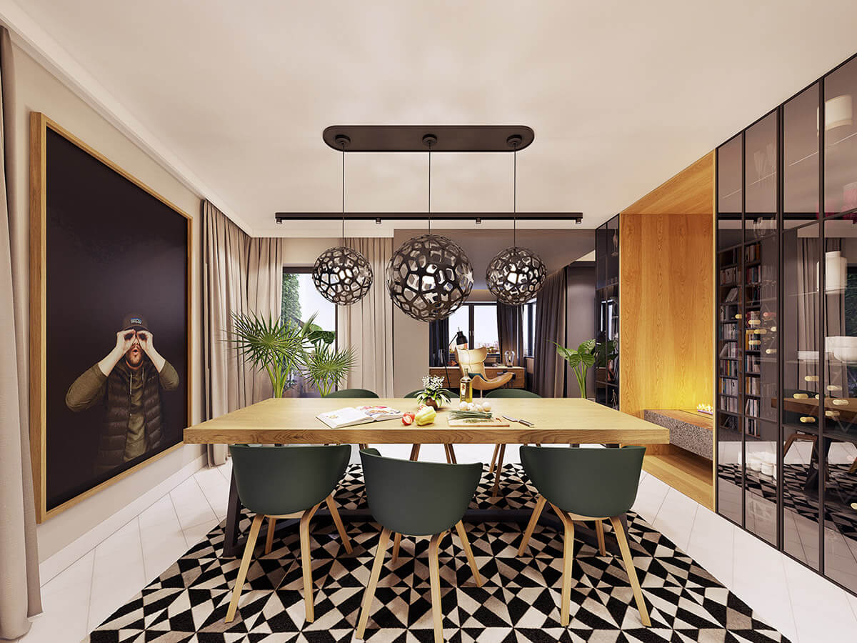 Mẫu thiết kế nội thất căn hộ 120m2