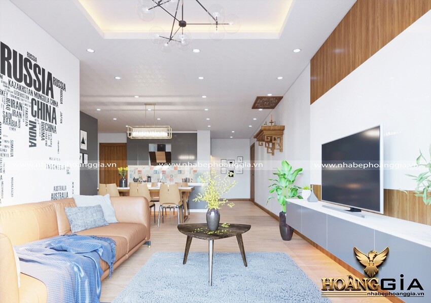 thiết kế nội thất chung cư Mandarin Garden