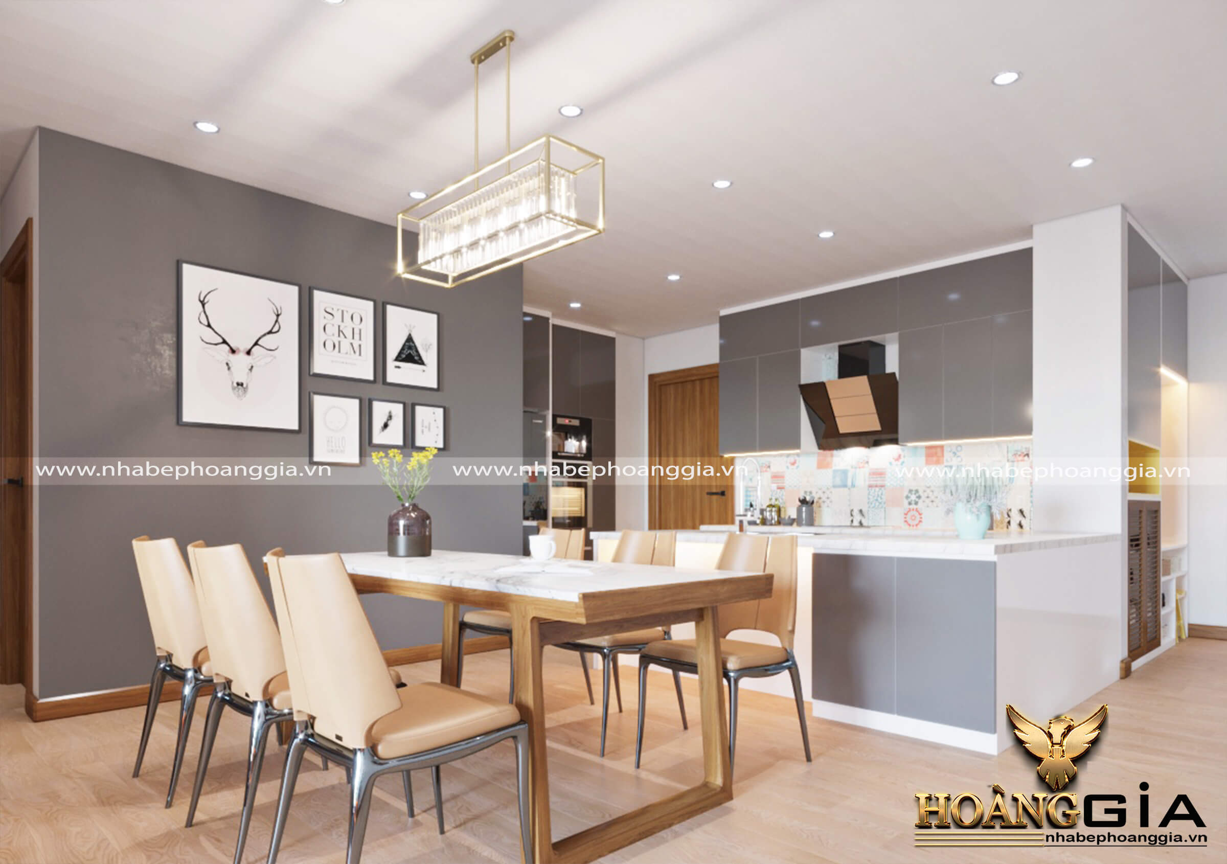 thiết kế nội thất chung cư Mandarin Garden