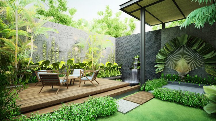 thiết kế sân vườn đẹp 2022