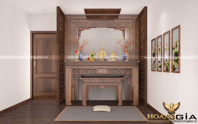 bài trí ban thờ chuẩn theo phong thủy