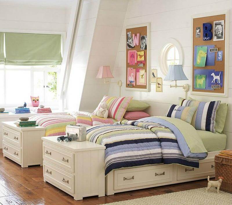 mẫu thiết kế phòng ngủ cho bé gái 2022