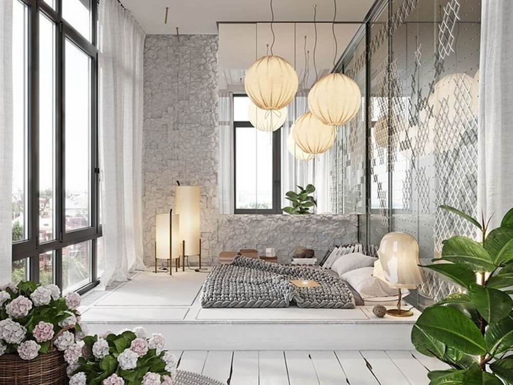 mẫu phòng ngủ đẹp cho nữ