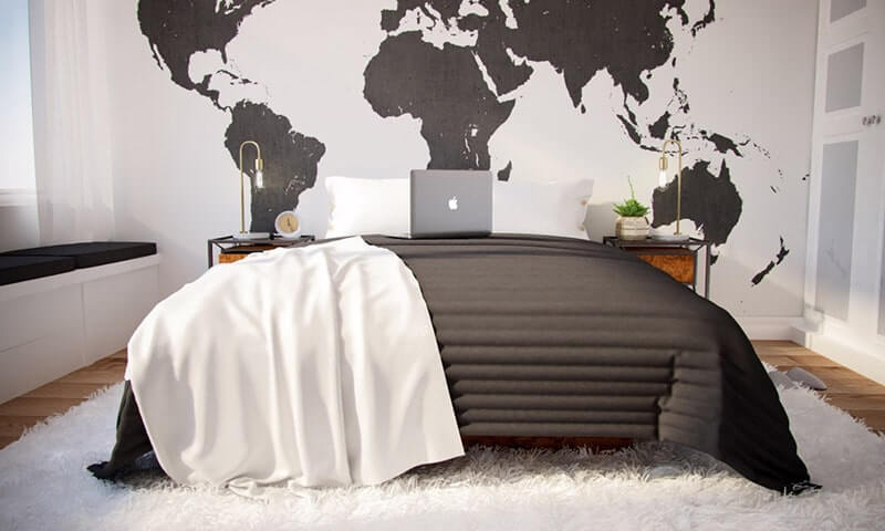 mẫu thiết kế căn hộ phong cách Scandinavian