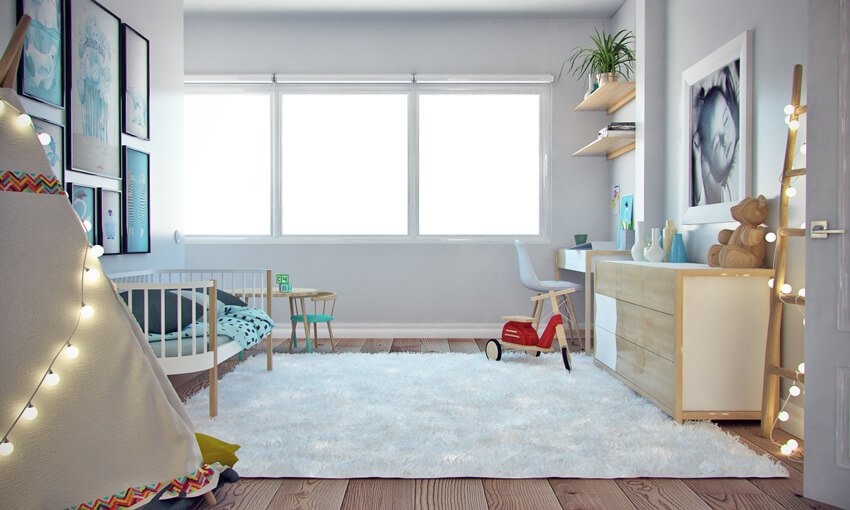 mẫu thiết kế căn hộ phong cách Scandinavian