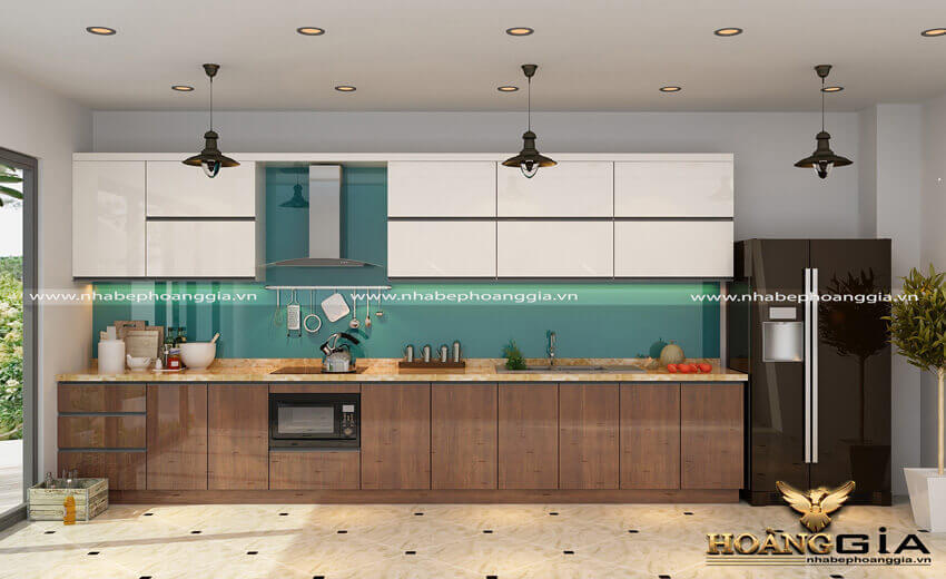 nên dùng tủ bếp nhựa hay gỗ