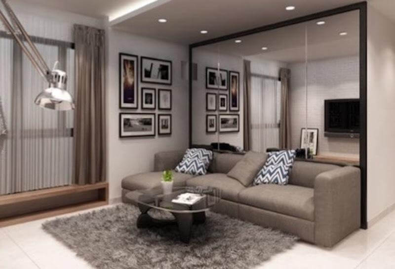 vị trí đặt gương trong nhà