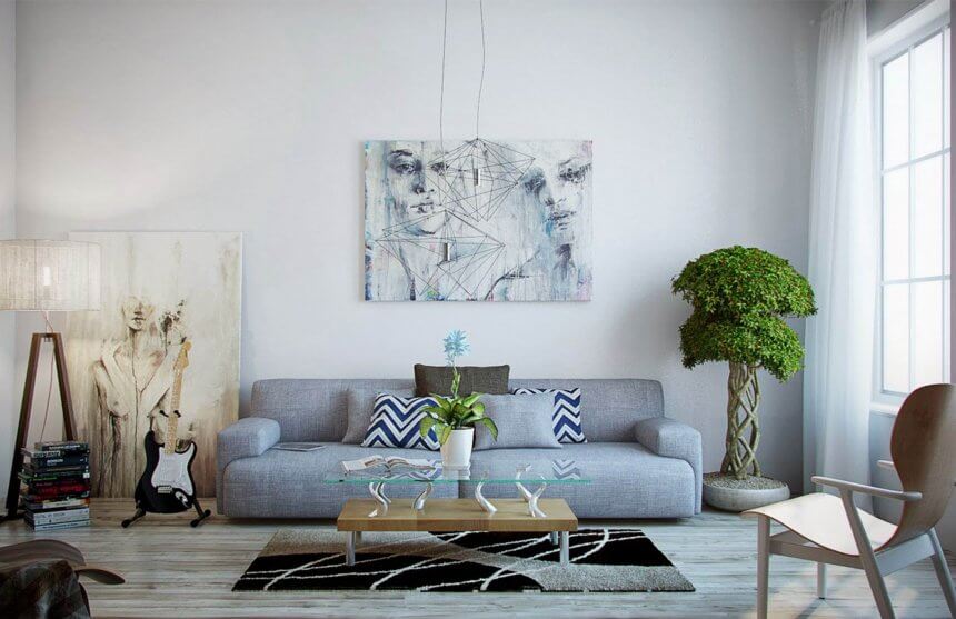 ý tưởng trang trí nội thất ngày hè