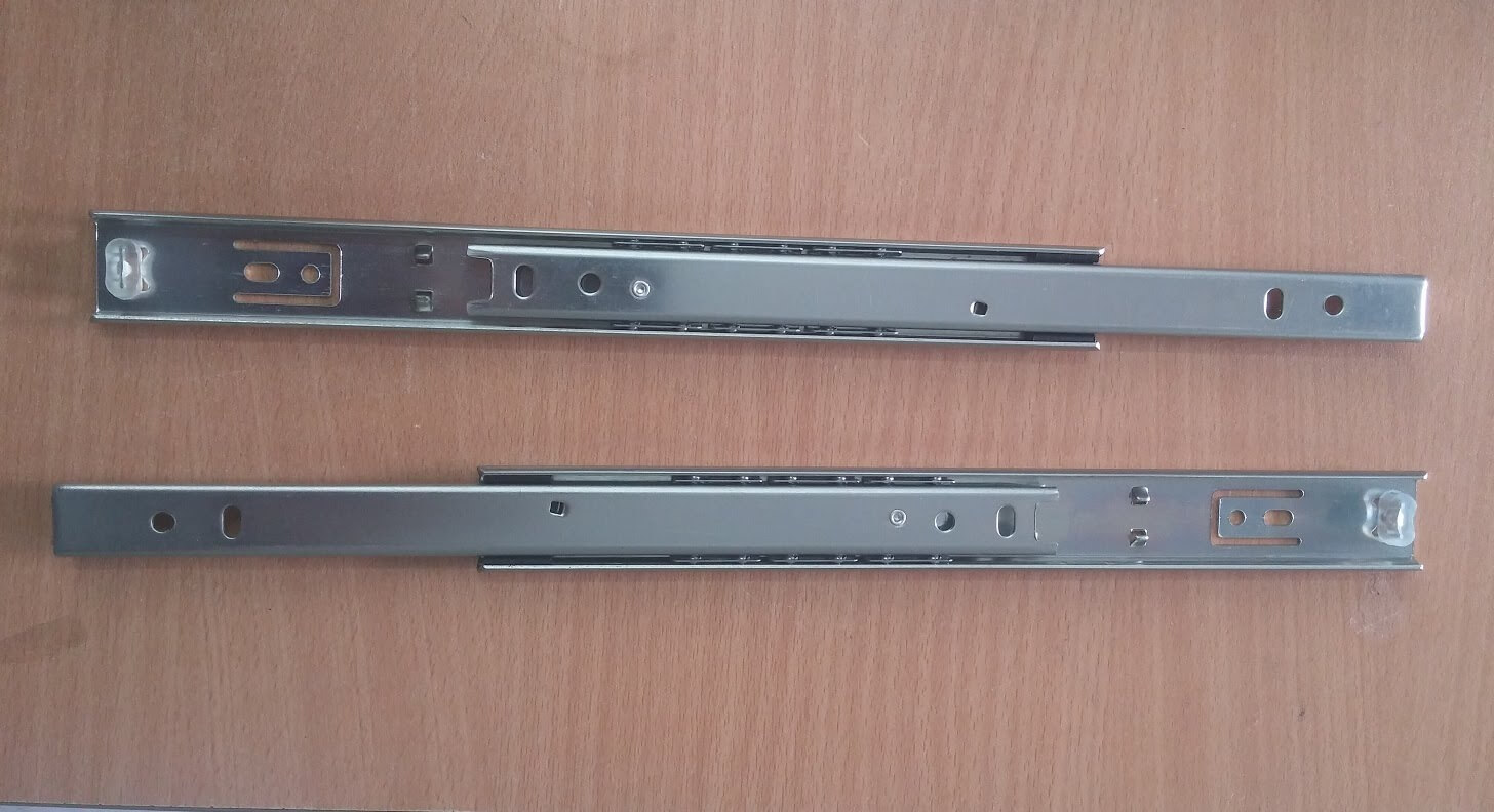 các loại ray trượt ngăn kéo
