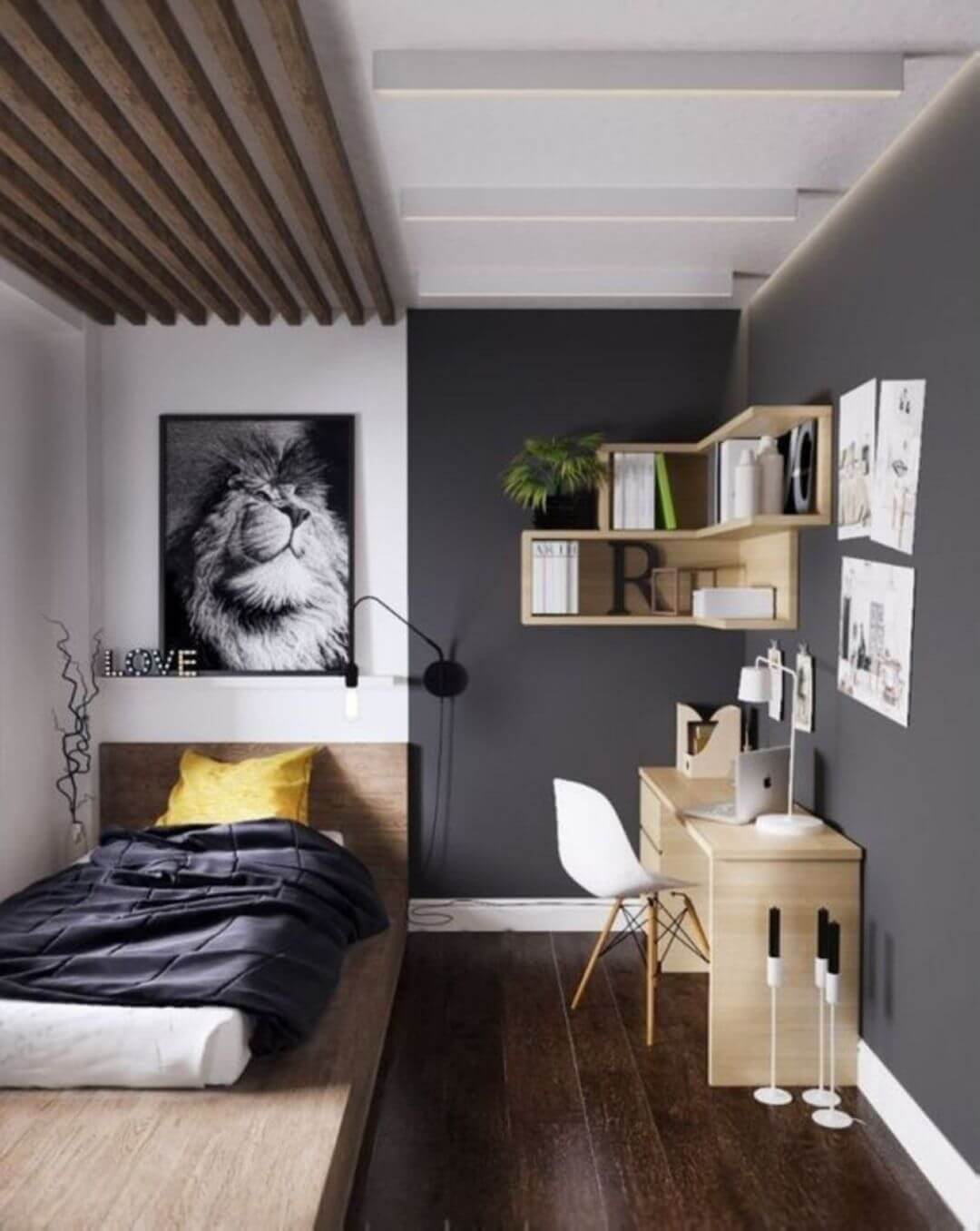 thiết kế phòng ngủ đơn giản mà đẹp