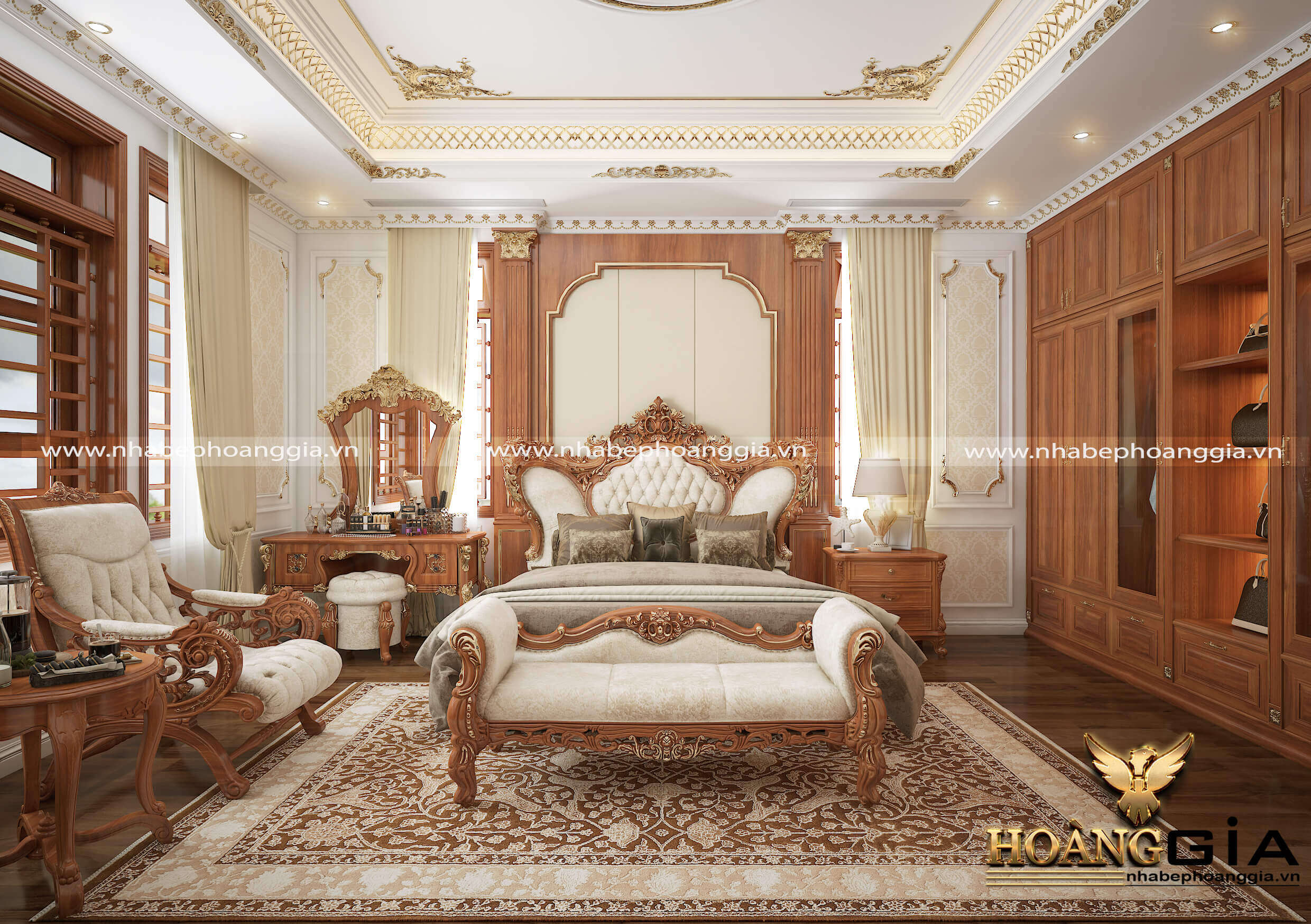 Top 6 mẫu biệt thự tân cổ điển 4 phòng ngủ cho gia đình 3 thế hệ  Tổng  Công ty Xây Dựng Hà Nội
