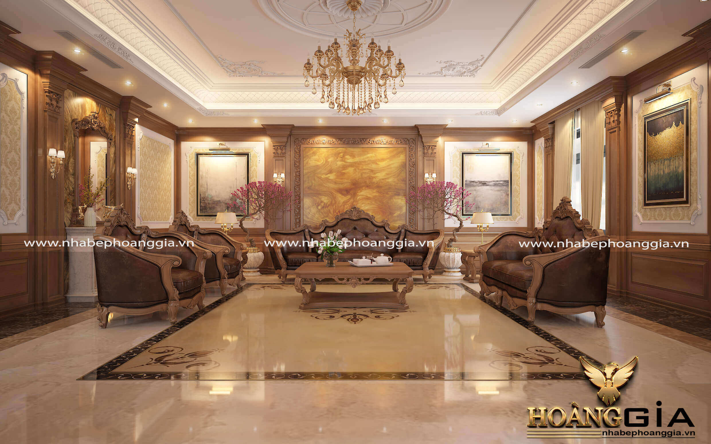 nên mua sofa tân cổ điển có sẵn hay đặt đóng tại xưởng