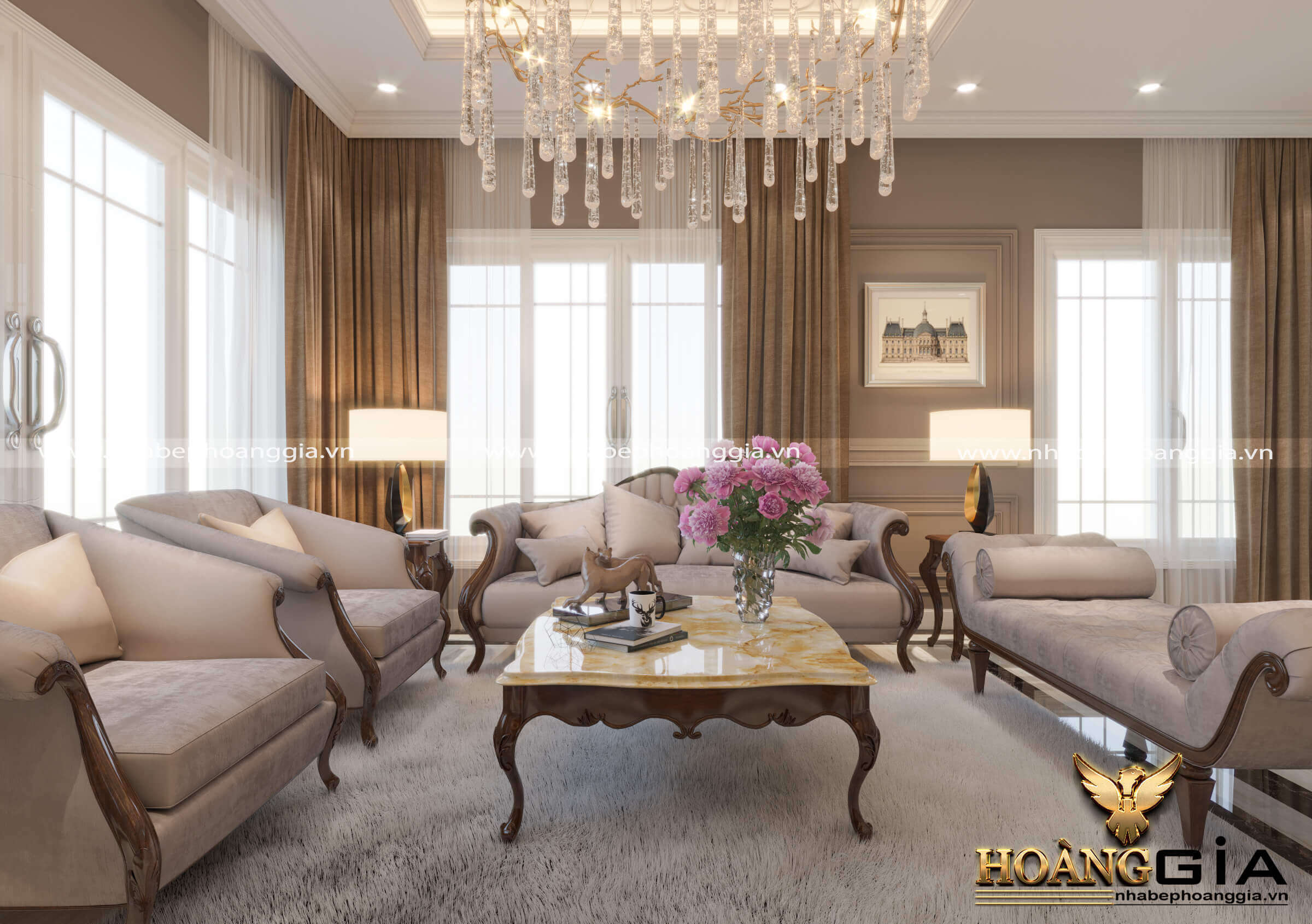 nên mua sofa tân cổ điển có sẵn hay đặt đóng tại xưởng