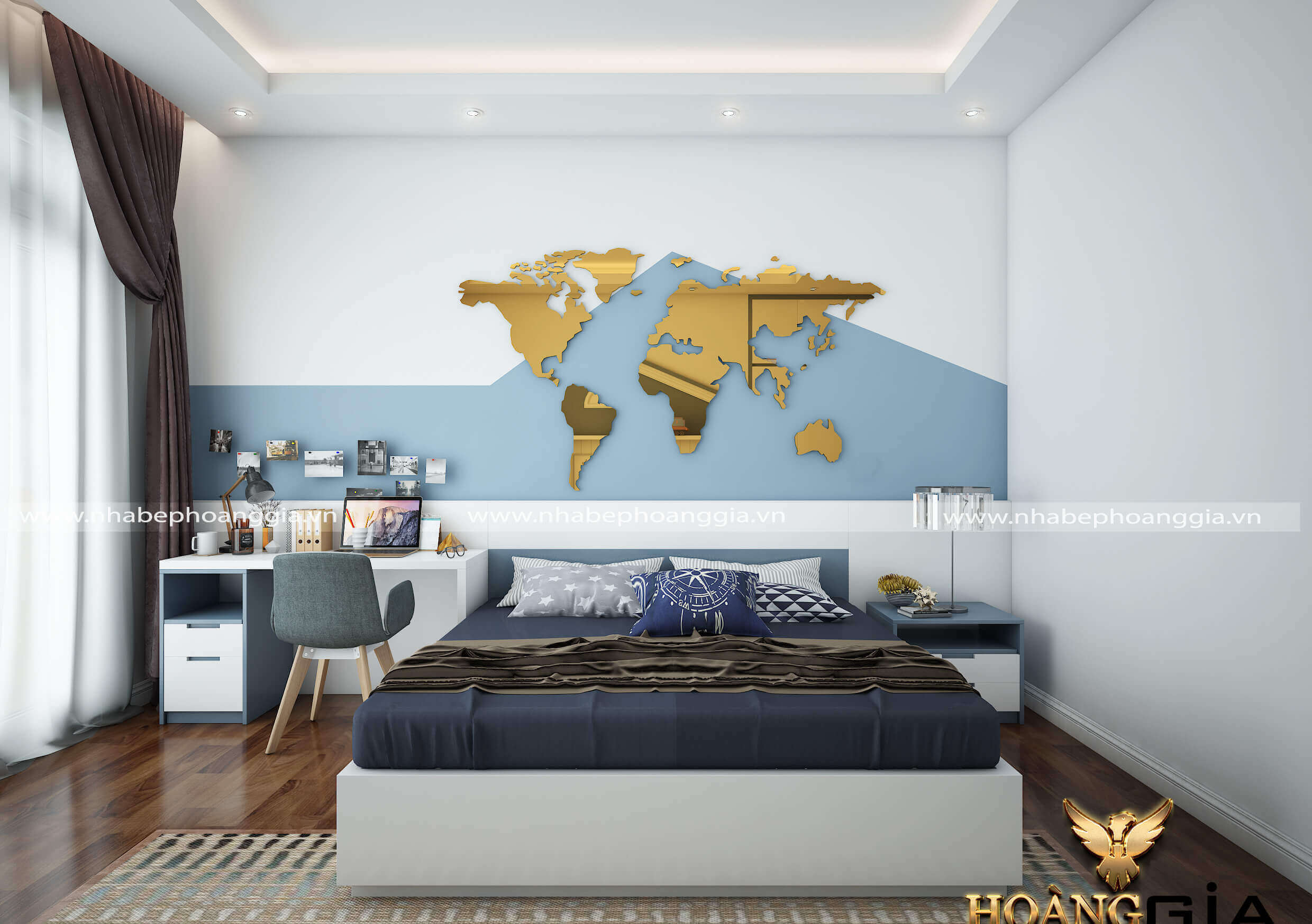 nguyên tắc thiết kế phòng ngủ cho bé