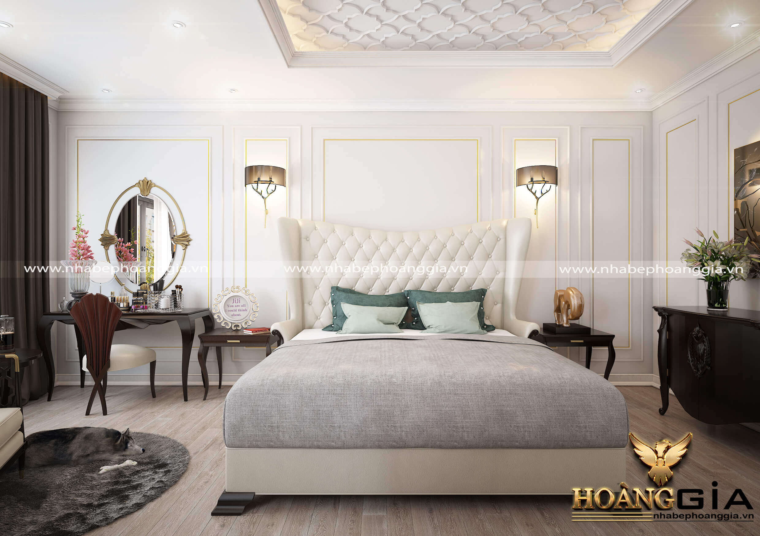 bài trí phòng ngủ để giấc ngủ ngon