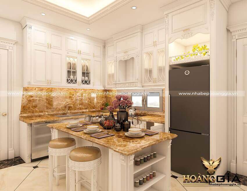 có nên làm bàn đảo bếp không