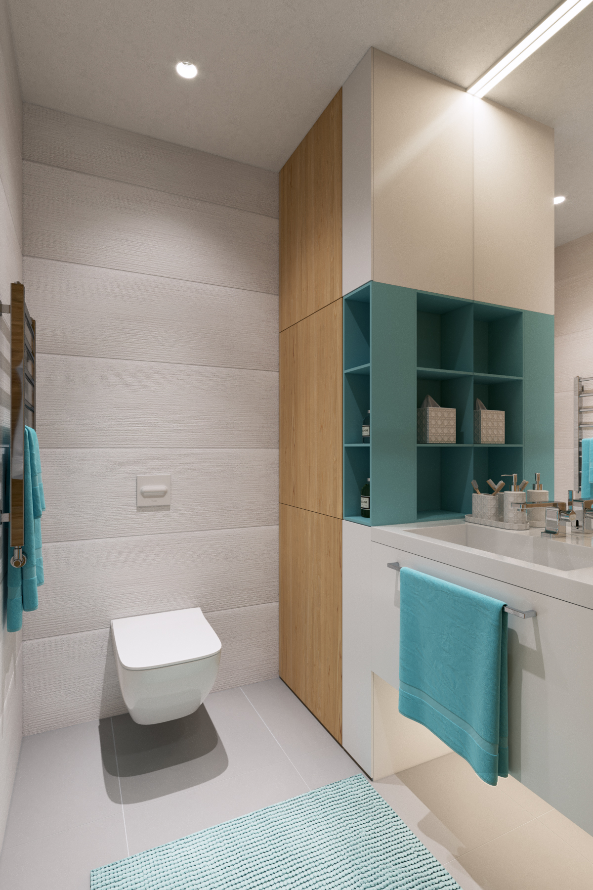 thiết kế căn hộ hiện đại