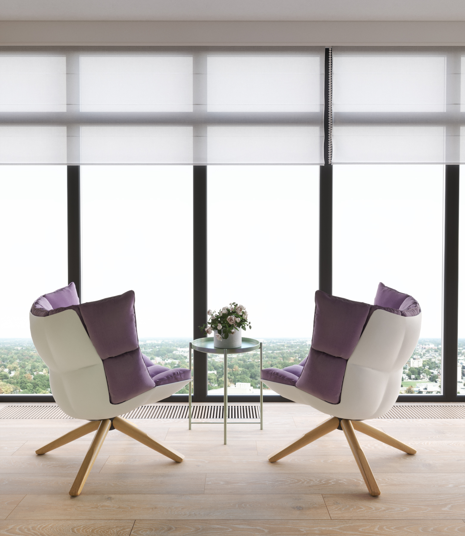 thiết kế căn hộ hiện đại