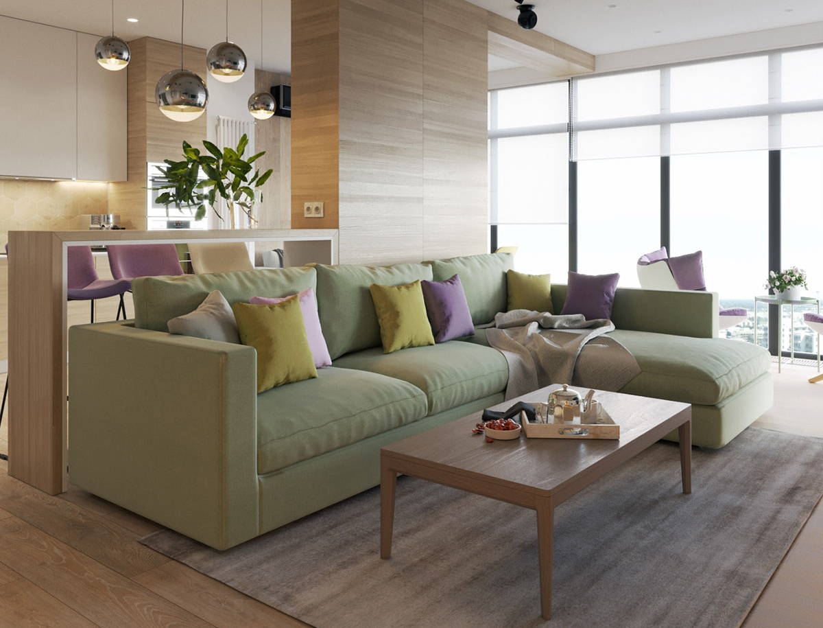 thiết kế căn hộ hiện đại