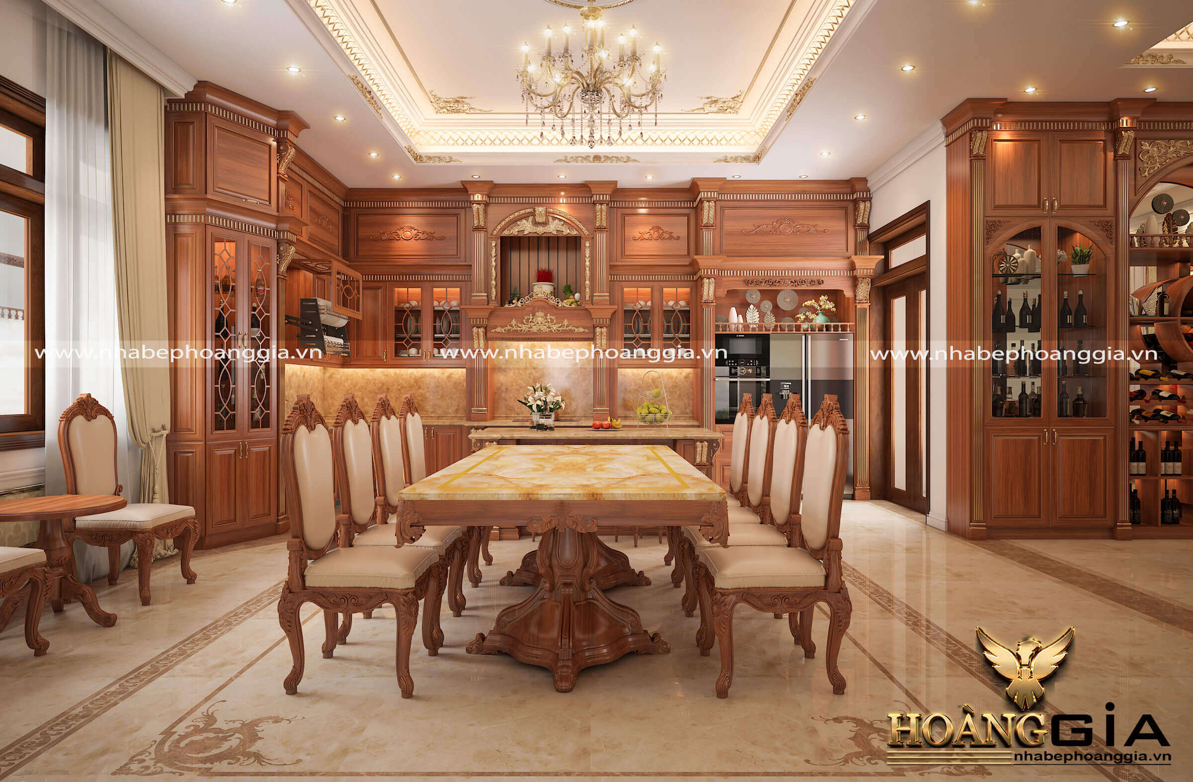 lựa chọn gạch lát sàn phòng bếp