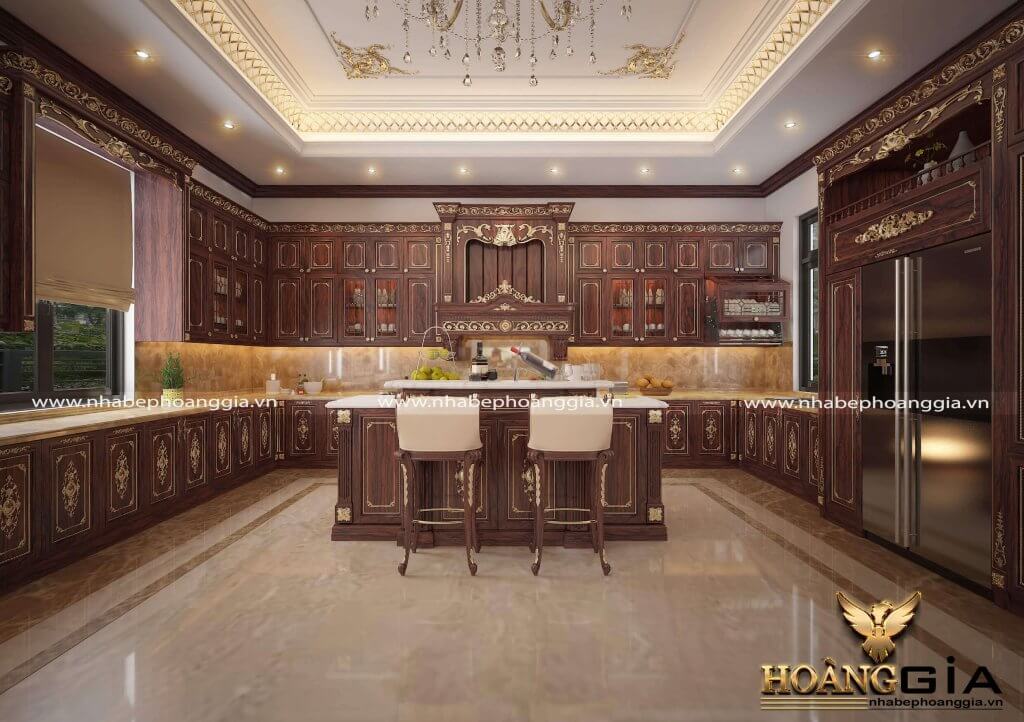 so sánh tủ bếp Laminate và tủ bếp gỗ tự nhiên