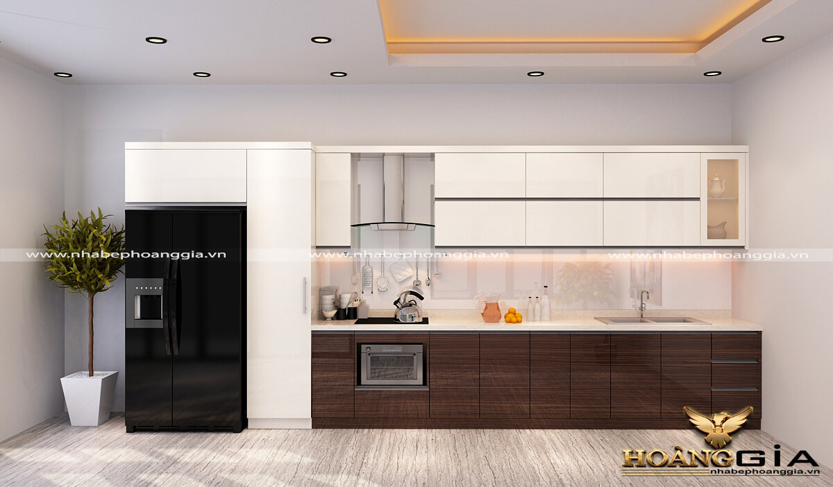 thiết kế tủ bếp đẹp hiện đại