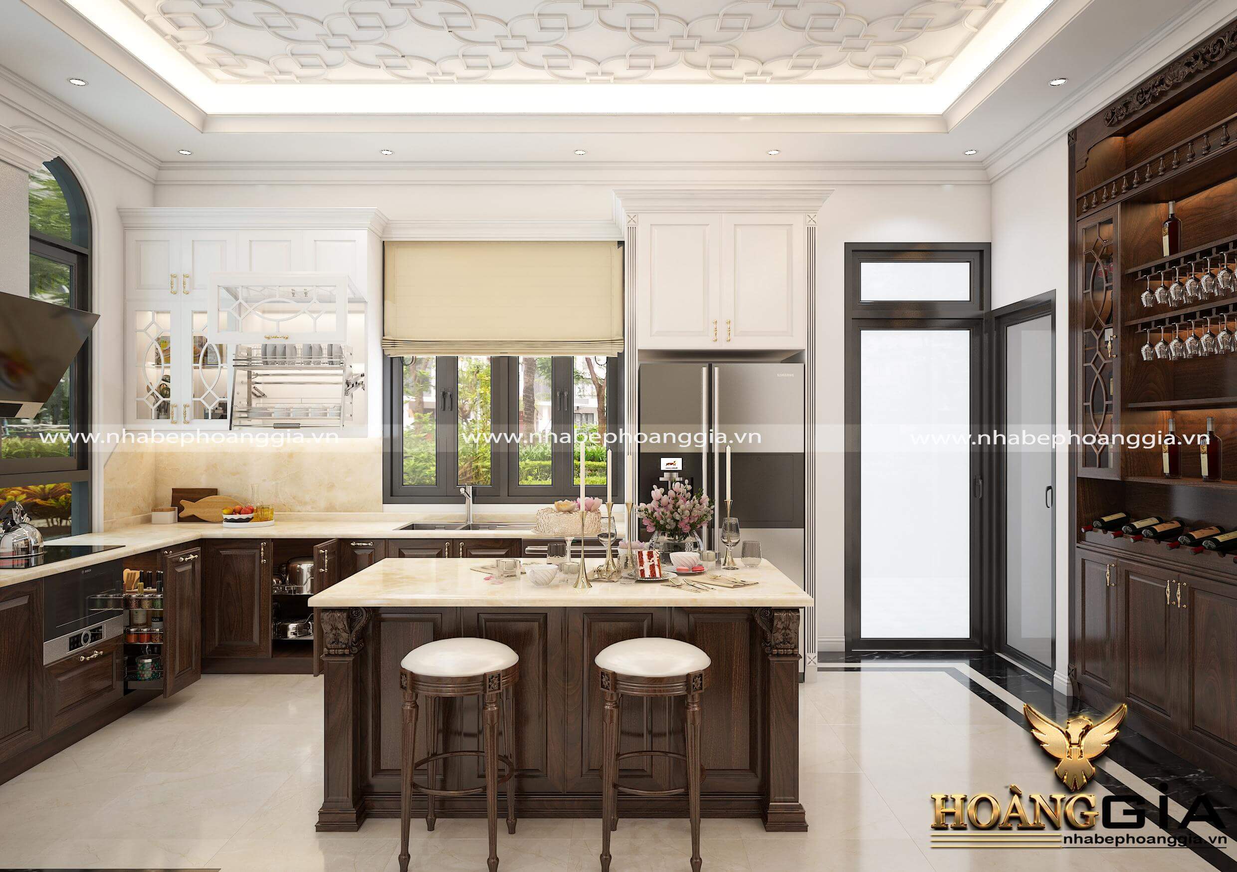 có nên lựa chọn thiết kế nội thất nhà phố tân cổ điển