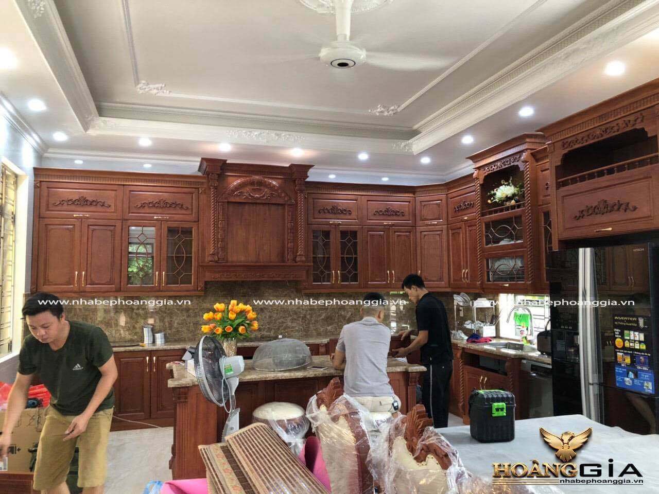 thiết kế thi công tủ bếp tại Thanh Hóa