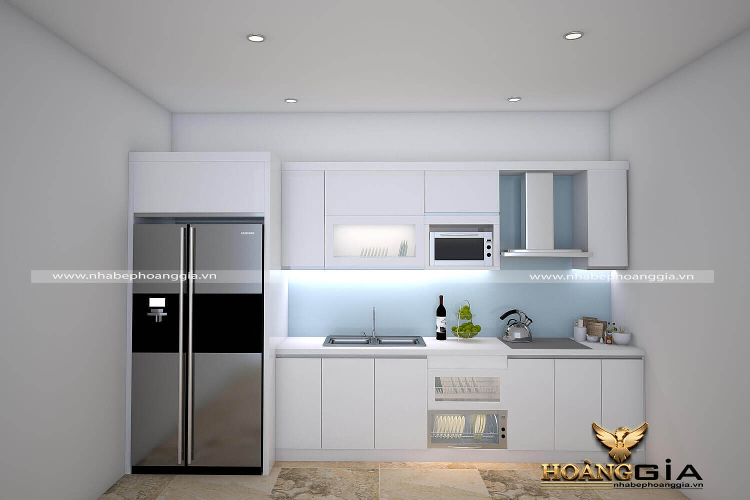 có nên làm tủ bếp 100% gỗ nhựa không