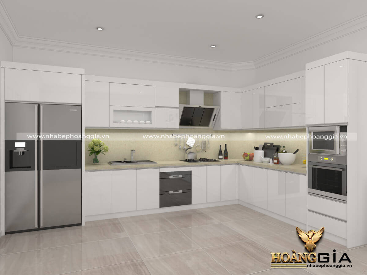 có nên làm tủ bếp 100% gỗ nhựa không