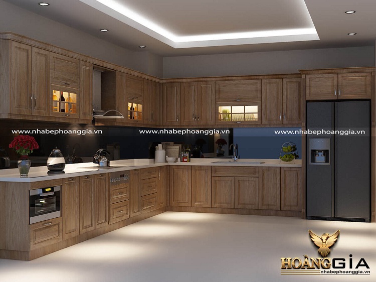 thiết kế thi công tủ bếp tại Sơn La