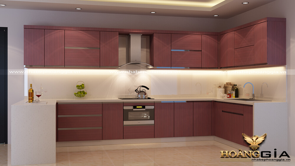 tủ bếp HDF là gì