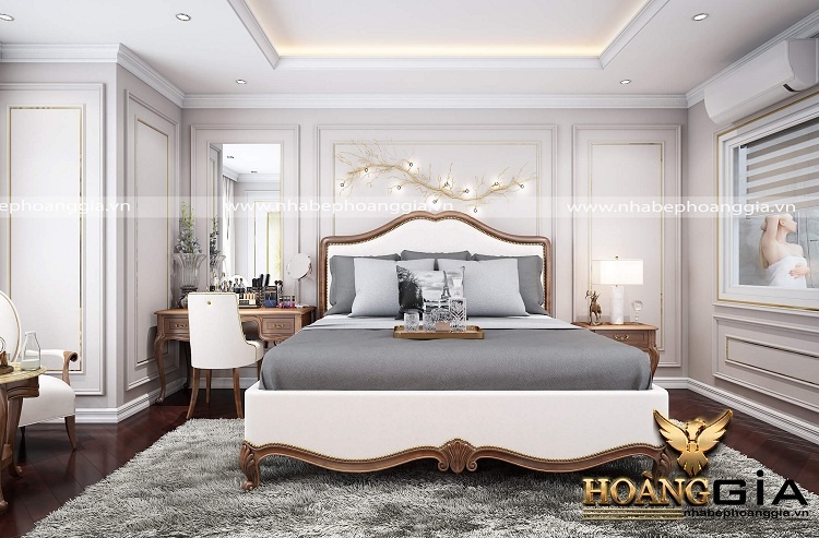 đặc trưng của phòng ngủ tân cổ điển