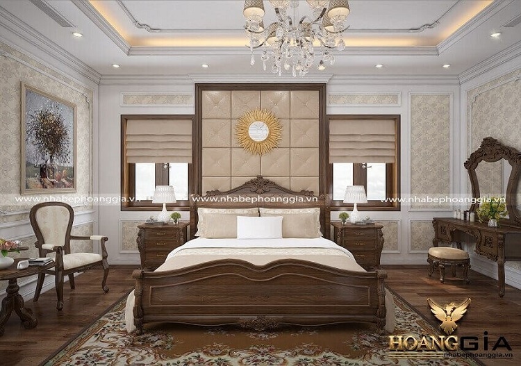 đặc trưng của phòng ngủ tân cổ điển