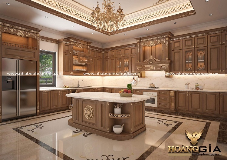 nội thất tân cổ điển gỗ tự nhiên