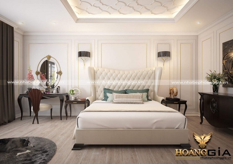 mẫu phòng ngủ chung cư cao cấp