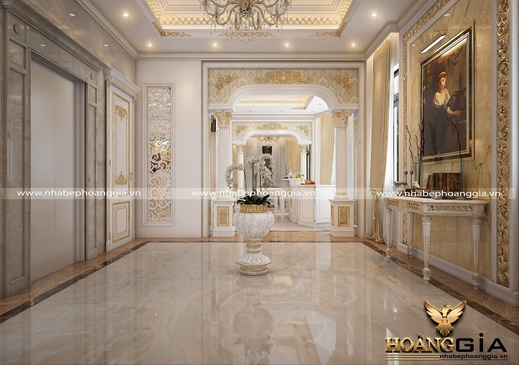 thiết kế nội thất phong cách hoàng gia
