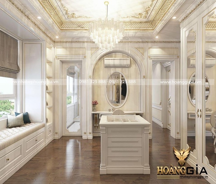 thiết kế nội thất phong cách hoàng gia
