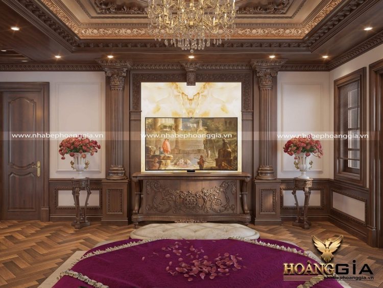 thiết kế thi công nội thất biệt thự tân cổ điển