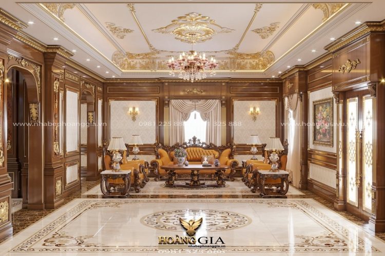thiết kế nội thất tân cổ điển hoàng gia