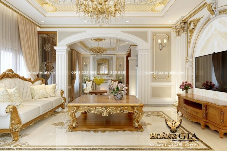thiết kế nội thất tân cổ điển